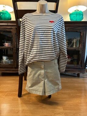 J. Crew Heritage chino shorts; Khaki
